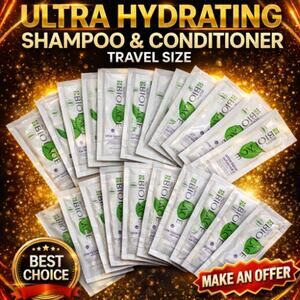 Matrix biologe Ultra Hydrating Shampoo and Balm Travel Packets 0.34oz/10ml NEW